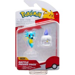 Jazwares Pokemon Pkw3008 Battle Figure Set Horsea And Litwick Official Battle Figure JW095007 191726480877