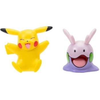 Jazwares Pokemon 2 Φιγούρες Μάχης 5Εκ. Goomy And Pikachu JW095007 191726480860