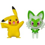 Jazwares Pokemon Pkw3358 2 Φιγούρες Μάχης 5Εκ. Generation IX Sprigatito And Pikachu JW003355 191726497479