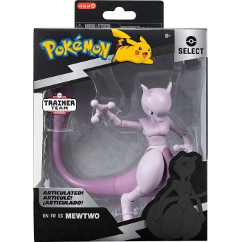 Jazwares Pokemon Pkw2417 Super-Articulated 6-Inch Mewtwo-Authentic Details Series,   JW002406 191726402725