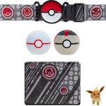 Jazwares Pokemon Pkw3157 Bandolier Set - Premier Ball, Timer Ball And Eeve, Official JW000028 191726483106