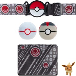 Jazwares Pokemon Pkw3157 Bandolier Set - Premier Ball, Timer Ball And Eeve, Official JW000028 191726483106