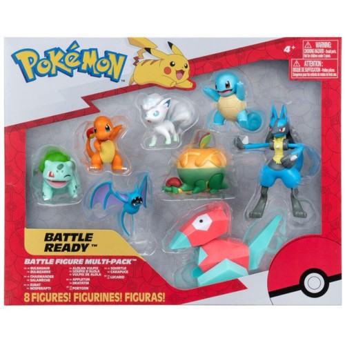 Jazwares Pokemon Σετ Με 8 Φιγούρες Μάχης 5Εκ. Generation IX JW002542 191726481423