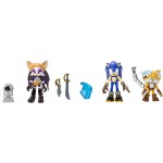 JAKKS PACIFIC Sonic The Hedgehog Prime Σετ 3 Φιγούρες Δράσης 6,5Εκ. No Place Με Sonic, Batten Rouge And Sails Tails JPA41704 192