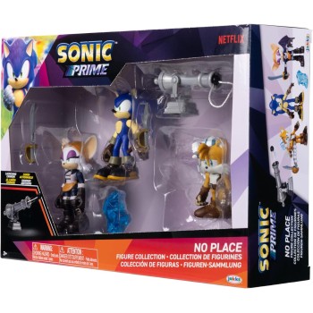 JAKKS PACIFIC Sonic The Hedgehog Prime Σετ 3 Φιγούρες Δράσης 6,5Εκ. No Place Με Sonic, Batten Rouge And Sails Tails JPA41704 192