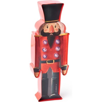 Legami Mini Decorative Light, 8X21 Cm, Nutcracker Theme, Rear Hook For Hanging, On/Off Button, 3 Lr44 Batteries Included, For  L