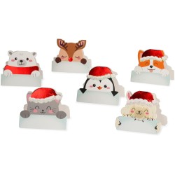 Legami Set Of 12 Christmas Placeholders PLC0001 8052694002473