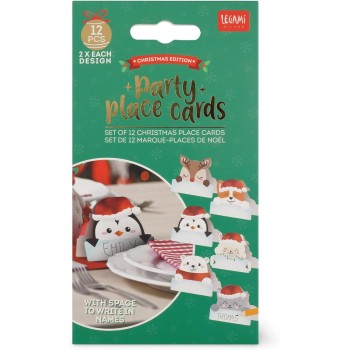 Legami Set Of 12 Christmas Placeholders PLC0001 8052694002473