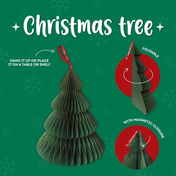 Legami Folding Paper Christmas Tree, Multicolour, Medium PCT0002 8052694002480