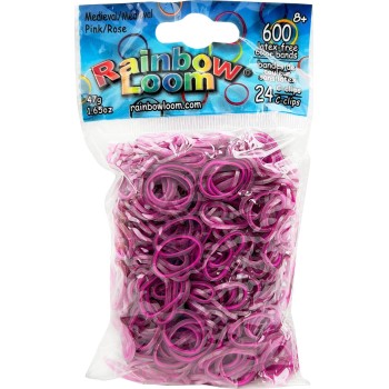 Rainbow Loom Refill Bands Medieval Collection Pink  C02G0190258 812317021711