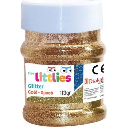 Diakakis imports Χρυσόσκονη Glitter The Littlies Χρυσό 113Γρ. 000646710 5205698448799