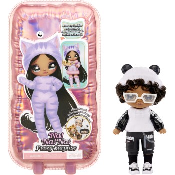 MGA Entertainment Na! na! na! fuzzy surprise - peter panda 591887EUC 035051591917