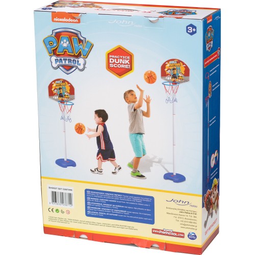 John Σετ Μπάσκετ Επιδαπέδιο Paw Patrol 03871PM 8693830038712