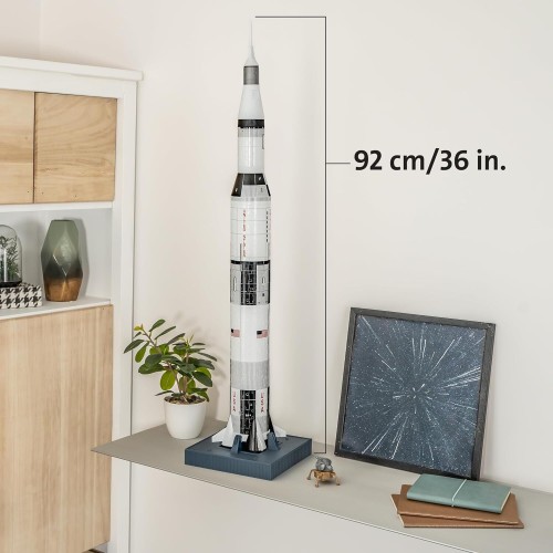 Ravensburger 3D Puzzle 432 Τεμ. Πύραυλος Apollo Saturn V 11545 4005556115457