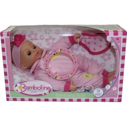Just toys Bambolina - Bambolina | Bambolina Baby Doll 34cm, Speaks Greek BD348 4895167989697