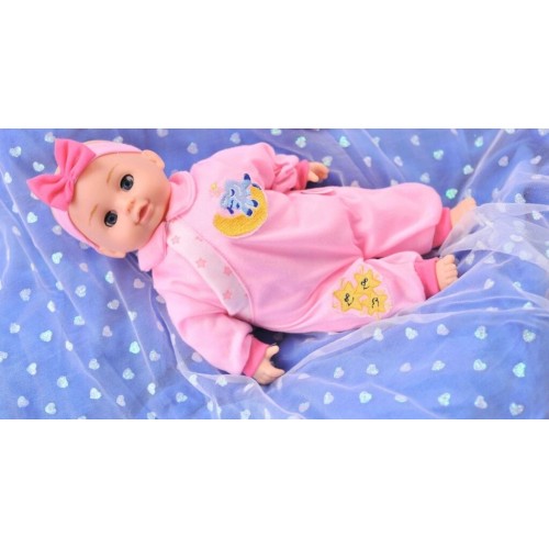 Just toys Bambolina Baby Doll 34Εκ., Μιλάει Ελληνικά 50 Λέξεις BD348 4895167989697