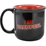 Stor deadpool ceramic breakfast mug 400ml 11972 8412497119721