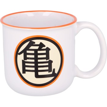 Stor ceramic breakfast mug 400 ml. dragon ball in gift box, multicoloured, 1 uni 00407 8412497004072