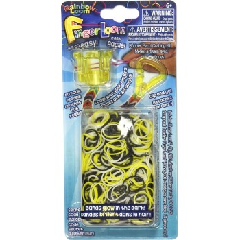 Rainbow Loom 494 Ea Small Finger Loom-Yellow R0037B 812317021896