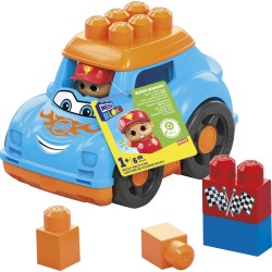 MEGA Bloks - Mbst Vehicles Ricky Race Car CND62 / HKN41 194735105052
