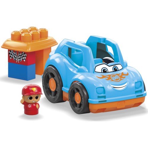 MEGA Bloks - Mbst Vehicles Ricky Race Car CND62 / HKN41 194735105052