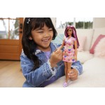 Mattel Barbie Fashionistas Doll 207 With A Heart-Print Sweater Dress, Sunglasses And Platform Shoes FBR37 / HJT04 194735094240