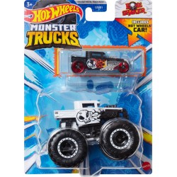 Mattel Hot Wheels Monster Truck 1 64 Pack 7 Bone Shaker GRH81 / HWN41 194735217380