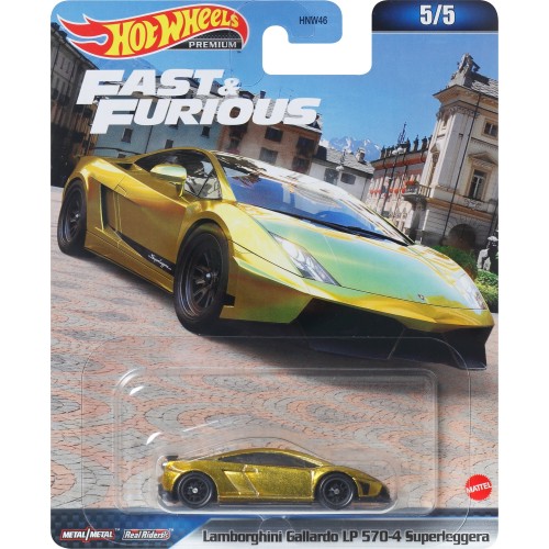 Mattel Hot Wheels Collectible Cars Fast And Furious Lamborghini Gallardo LP 570-4 Superleggera HNW46 / HMG52 194735126835