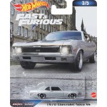 Mattel Hot Wheels Collectible Cars Fast And Furious 1970 Chevrolet Nova SS HNW46 / HNW54 194735151226