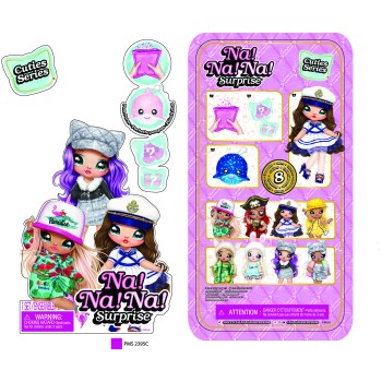 MGA Entertainment Na! Na! Na! Surprise Doll Pom 2-In-1 Asst. 120094-EU 035051120094