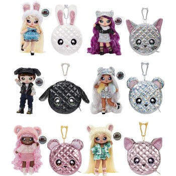 MGA Entertainment Na! Na! Na! Surprise Doll Pom 2-In-1 Asst. 120094-EU 035051120094