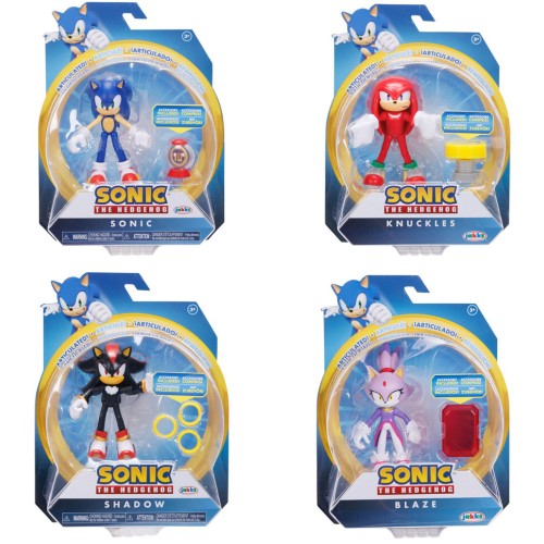 JAKKS PACIFIC Φιγούρα 10Cm Sonic Wave 14 (4 Σχέδια) - 1 Τμχ JPA41924 192995419247