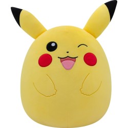 Kelly Toy Squishmallows Original 14-inch Pokemon Winking Pikachu Medium-sized Ultraso JWSQ0042 196566195448
