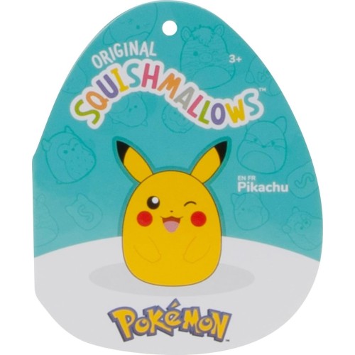 Kelly Toy Squishmallows Original 14-inch Pokemon Winking Pikachu Medium-sized Ultraso JWSQ0042 196566195448