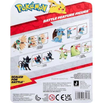 Jazwares Pokemon  Feature 4.5-Inch Decidueye Battle Figure With Arrow Launcher JW095135-W22 191726481171