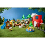 Jazwares Υιοθετήστε με! Coffee Shop και Playground Μεγάλο Playset - Κορυφαίο διαδικτυακό παιχνίδι - Διασκέδαση AME0019 191726499