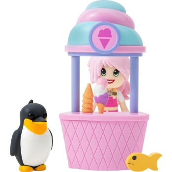 Jazwares Adopt Me - Φιγούρες 2 Τεμ. Παγωτατζίδικο Elsa And King Penguin Friends Pack, Series 1 AME0016 191726499138