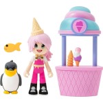 Jazwares Adopt Me!: Elsa and King Penguin Friends Pack, Series 1 - Ice Cream Parlour AME0016 191726499138