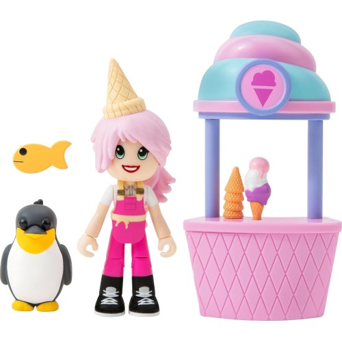 Jazwares Adopt Me - Φιγούρες 2 Τεμ. Παγωτατζίδικο Elsa And King Penguin Friends Pack, Series 1 AME0016 191726499138