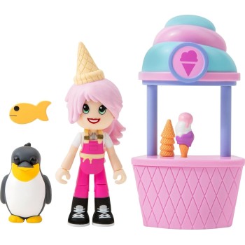 Jazwares Adopt Me - Φιγούρες 2 Τεμ. Παγωτατζίδικο Elsa And King Penguin Friends Pack, Series 1 AME0016 191726499138