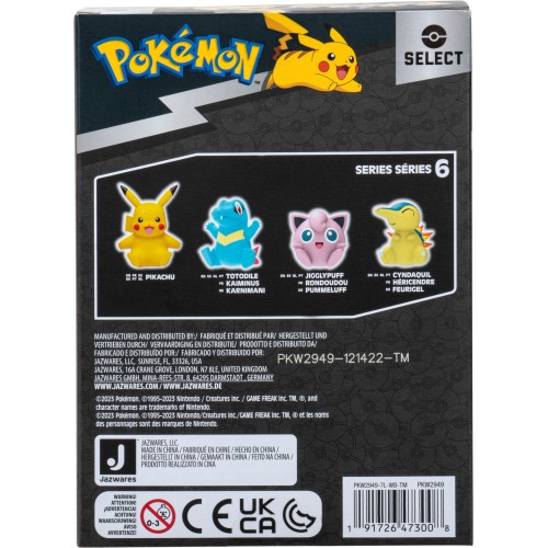 Jazwares Pokemon - Vinyl Figure 10Cm Cyndaquil W6 PKW2949 191726473008