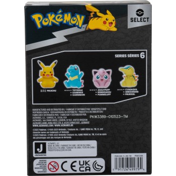 Jazwares Pokemon - Vinyl Figure 10Cm Pikachu W6 PKW3389 191726499794