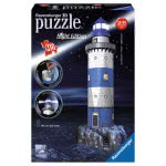 Ravensburger Παζλ 3D 216Τμχ Φάρος Νυχτερινή Έκδοση 12577 4005556125777