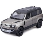 Bburago 1/24 Land Rover Defender 2022 Συλλεκτικό Αυτοκίνητο 18/21101 SILVER 4893993014347