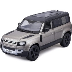 Bburago 1/24 Land Rover Defender 2022 18/21101 SILVER 4893993014347