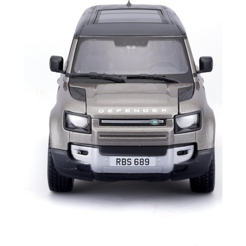 Bburago 1/24 Land Rover Defender 2022 Συλλεκτικό Αυτοκίνητο 18/21101 SILVER 4893993014347