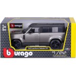 Bburago 1/24 Land Rover Defender 2022 18/21101 SILVER 4893993014347