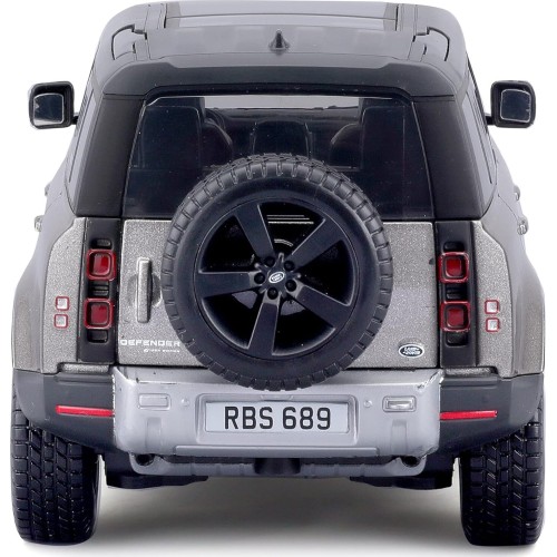 Bburago 1/24 Land Rover Defender 2022 18/21101 SILVER 4893993014347
