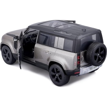 Bburago 1/24 Land Rover Defender 2022 Συλλεκτικό Αυτοκίνητο 18/21101 SILVER 4893993014347