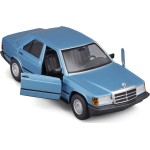 Bburago Mercedes-Benz 190E Blue 21103 4893993211036